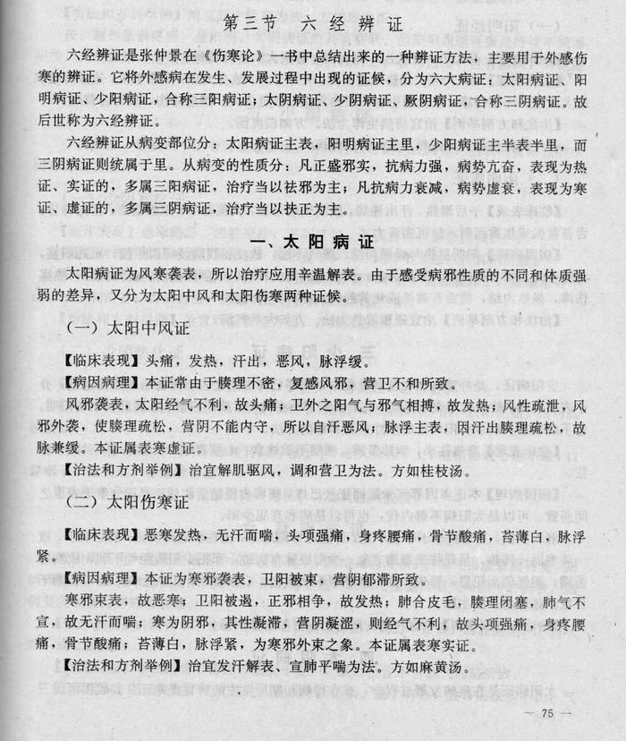 中专版的《中医学概要》就对＜六经辨证＞有系统实用（症、理、法、方）的讲述，奈何学而不会（难），会而不用（风险大）。_001.JPG