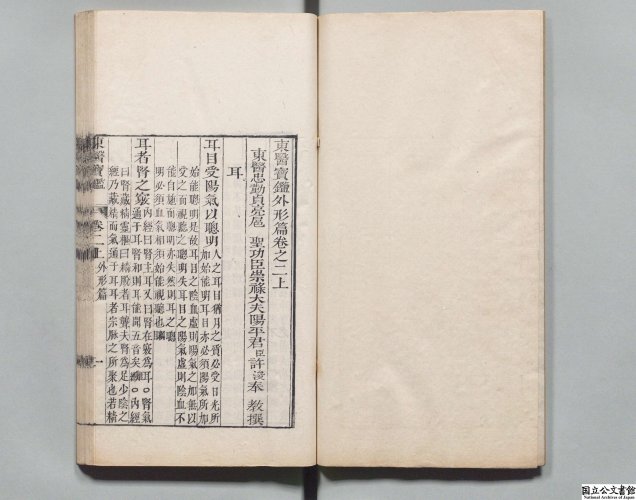 古籍数字化- 东医宝鉴全25卷朝鲜·许浚编撰清乾隆28年(1763年) 刊本红叶 