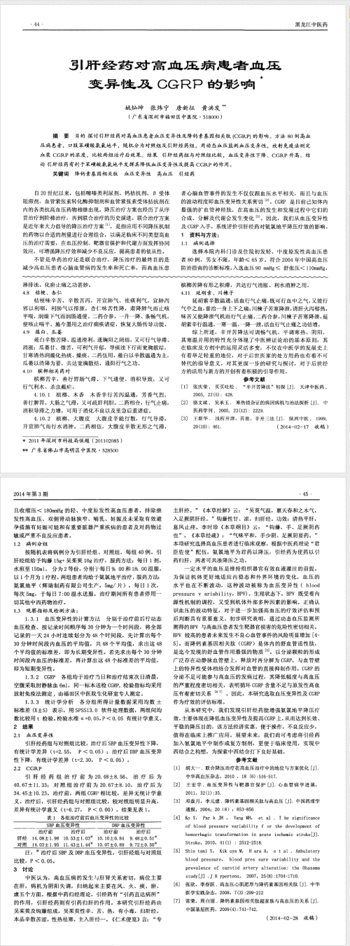 引肝经药对高血压病患者血压变异性及CGRP的影响-PDF.png