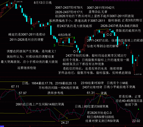 日线波浪RSI分析8月13日.GIF